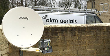 satellite broadband Avening